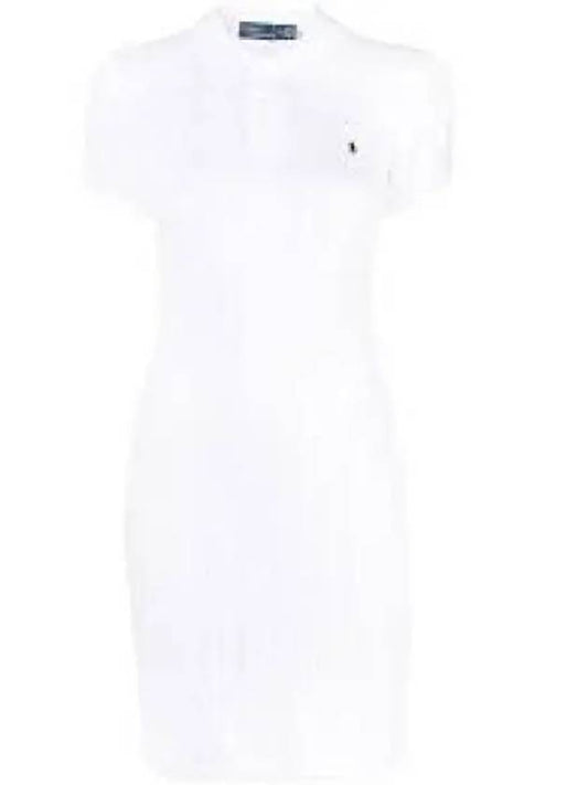 ReserveW cable knit cotton dress white - POLO RALPH LAUREN - BALAAN 1