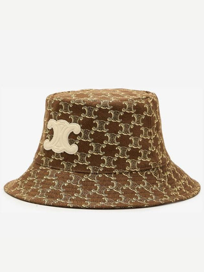 So Caramel Busan Triope Bucket Hat 2AU1C008Y - CELINE - BALAAN 2