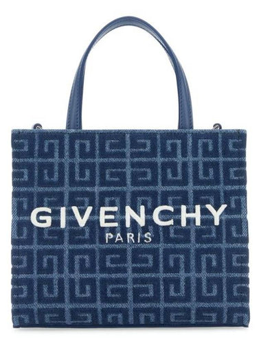 4G Denim Tote Bag Blue - GIVENCHY - BALAAN 1