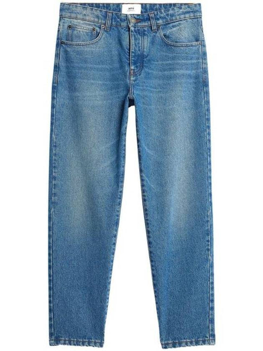 classic fit denim jeans blue - AMI - BALAAN 1