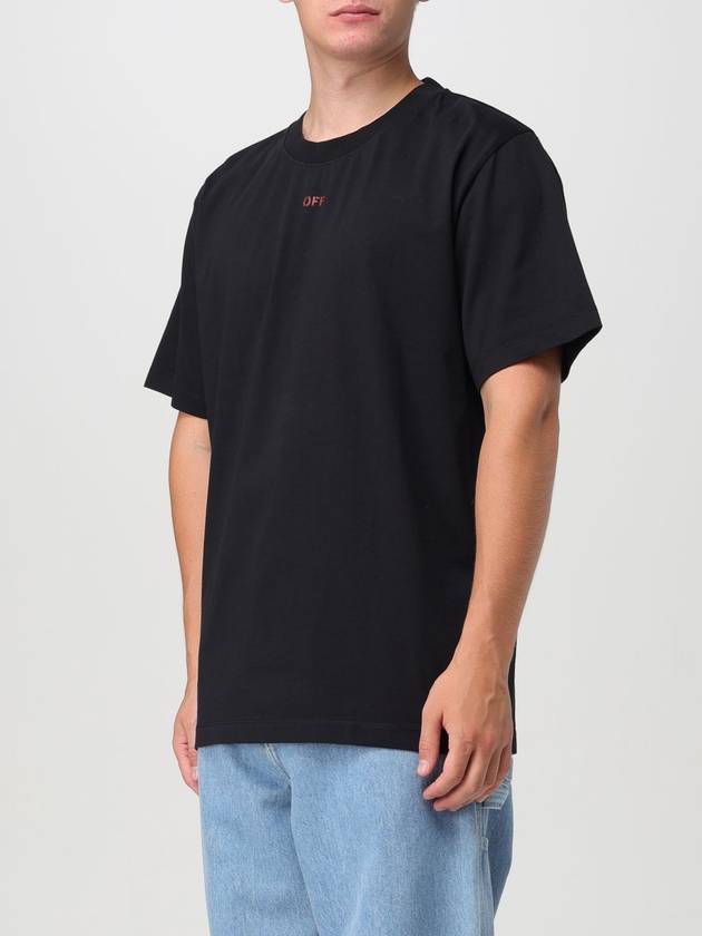 T-shirt Off-White in cotone con logo - OFF WHITE - BALAAN 3