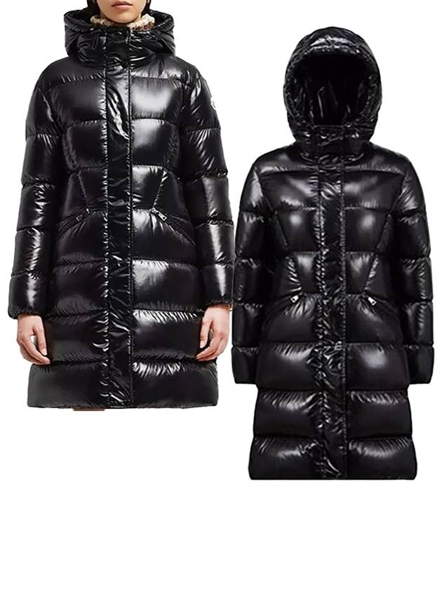 Bellevue Down Long Padding Black - MONCLER - BALAAN 2