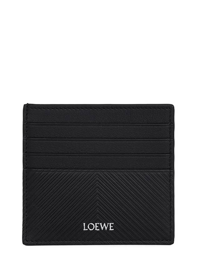 Logo Classic Calfskin Card Wallet Black - LOEWE - BALAAN 2