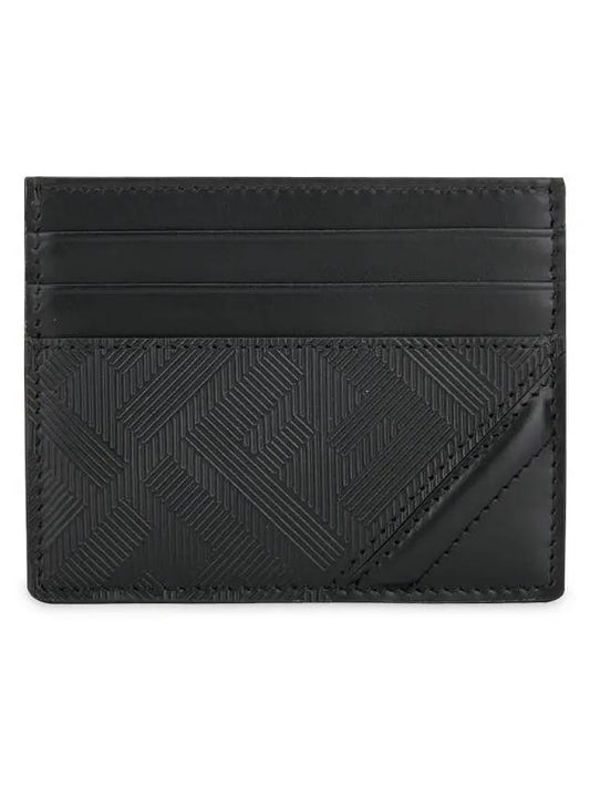 Shadow Diagonal Card Wallet Black - FENDI - BALAAN 2