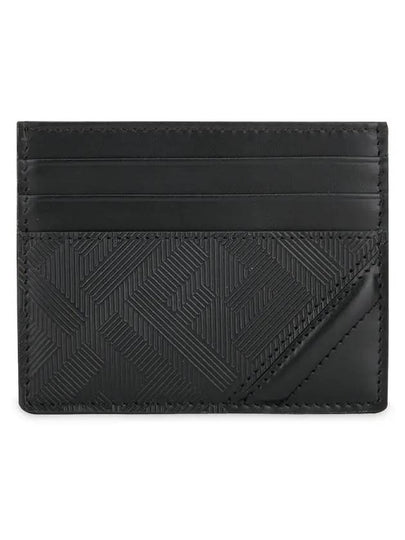 Shadow Diagonal Card Wallet Black - FENDI - BALAAN 2