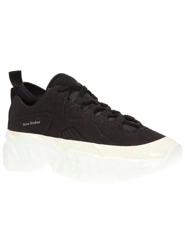 Rockaway Low Top Sneakers Black - ACNE STUDIOS - BALAAN 4