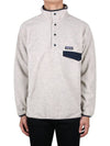 Men's Synchilla Light Pullover Long Sleeve T-Shirt Oatmeal - PATAGONIA - BALAAN 3