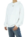 S Macs Logo Hoodie White - DIESEL - BALAAN 4