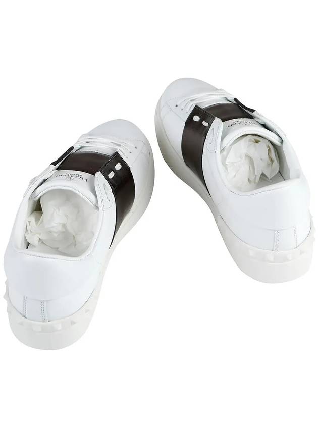 Hidden Low Top Sneakers White Ruthenium - VALENTINO - BALAAN 6