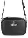 Anna Fake Leather Camera Cross Bag Black - VIVIENNE WESTWOOD - BALAAN 2