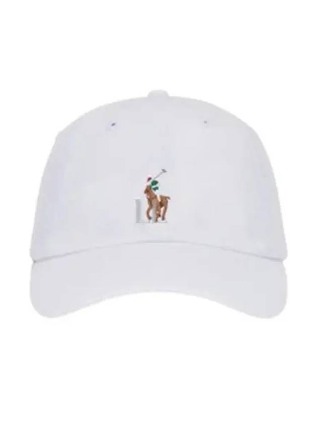 Pony Logo Classic Sport Ball Cap White - POLO RALPH LAUREN - BALAAN 2