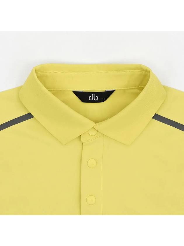 Drew Spring Cutout Modified Collar T-shirt DM41LT36LIME - DRUH GOLF - BALAAN 3