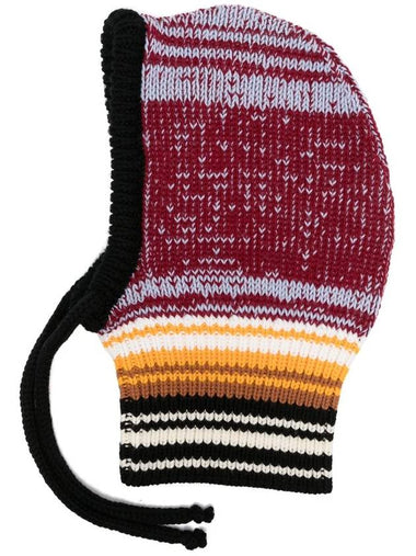 Stripe Balaclava Red - MARNI - BALAAN 1