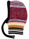 Stripe Balaclava Red - MARNI - BALAAN 2