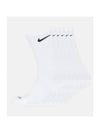 Everyday Plus Cushioned Socks White - NIKE - BALAAN 1