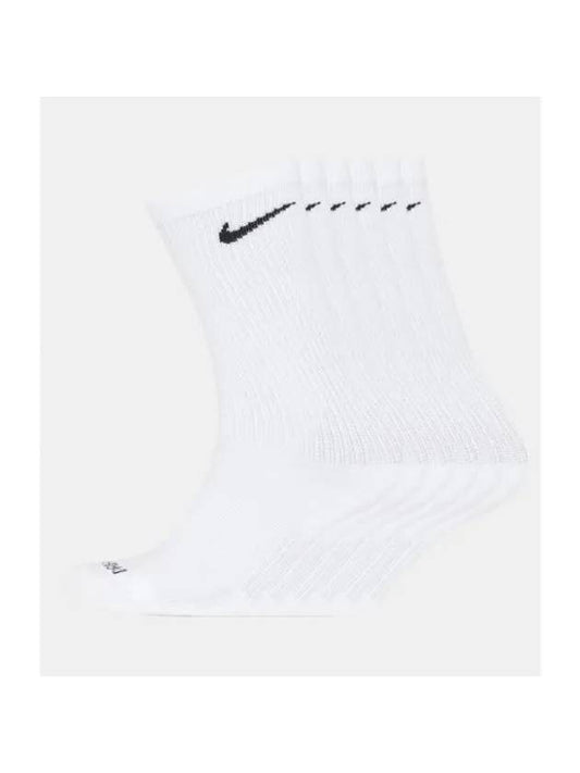 Everyday Plus Cushioned Socks White - NIKE - BALAAN 1