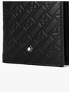 Emgram Compact Half Wallet Black - MONTBLANC - BALAAN 4