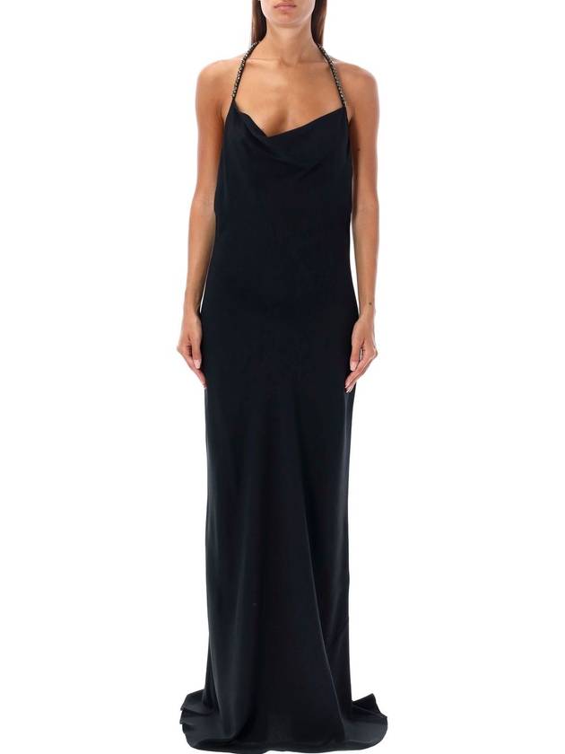 Crystal straps long dress - STELLA MCCARTNEY - BALAAN 1