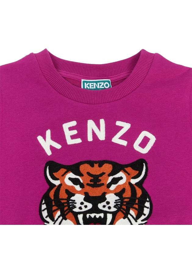 Kids brushed sweatshirt K60554 469 6A12A Adults can wear - KENZO - BALAAN 3