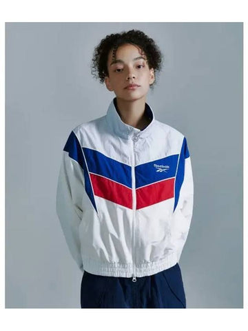 Heritage Crop Windbreaker Women White - REEBOK - BALAAN 1