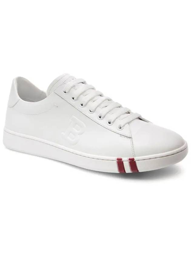 ASHER 607 white lowtop sneakers - BALLY - BALAAN 2