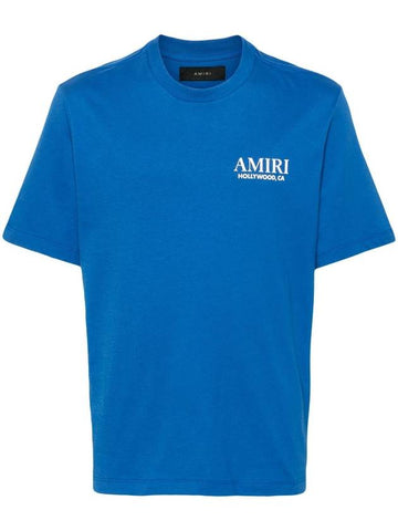 Amiri  T-shirts and Polos Blue - AMIRI - BALAAN 1