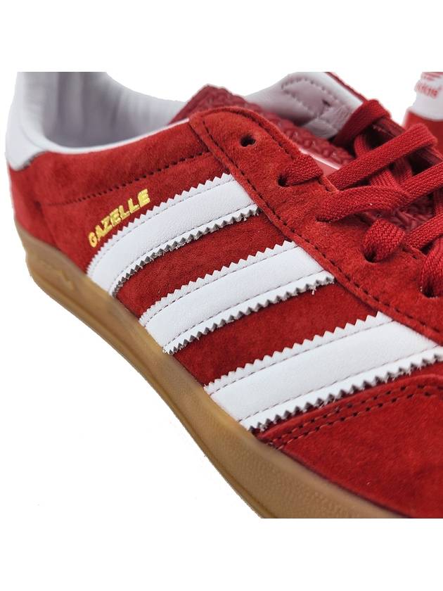 Gazelle Indoor Low Top Sneakers Red - ADIDAS - BALAAN 5