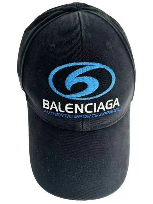 Embroided Logo Ball Cap Black - BALENCIAGA - BALAAN 2