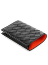 Intrecciato Passport Wallet Black - BOTTEGA VENETA - BALAAN 2