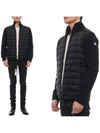 Men s Wool Knit Mix Padding Jumper 9B50700 A9341 999 24F - MONCLER - BALAAN 2