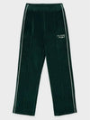 Script velor track pants SW751 GR - SPORTY & RICH - BALAAN 2