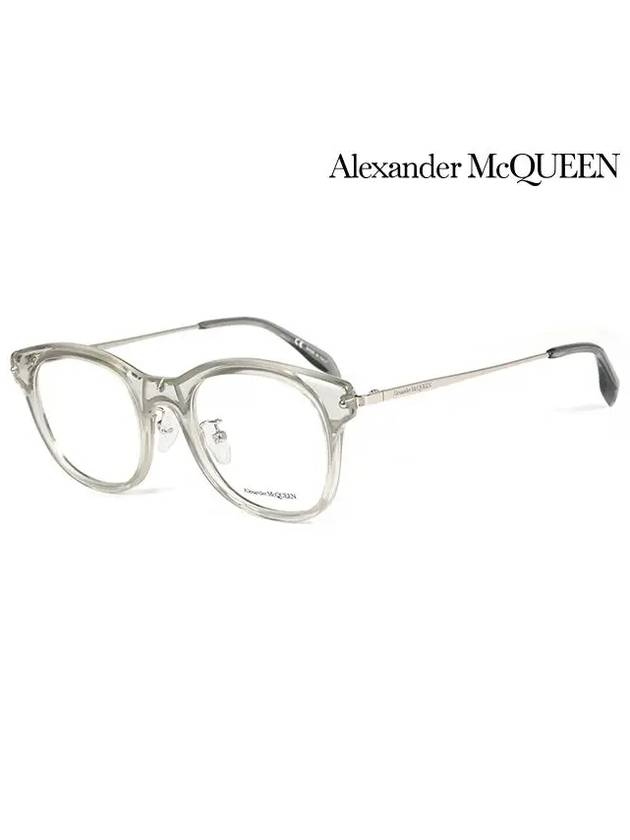 Eyewear Plastic Glasses Grey - ALEXANDER MCQUEEN - BALAAN 3