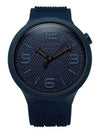 SO27N100 BBNAVY Men s Silicone Jelly Watch 34mm - SWATCH - BALAAN 2