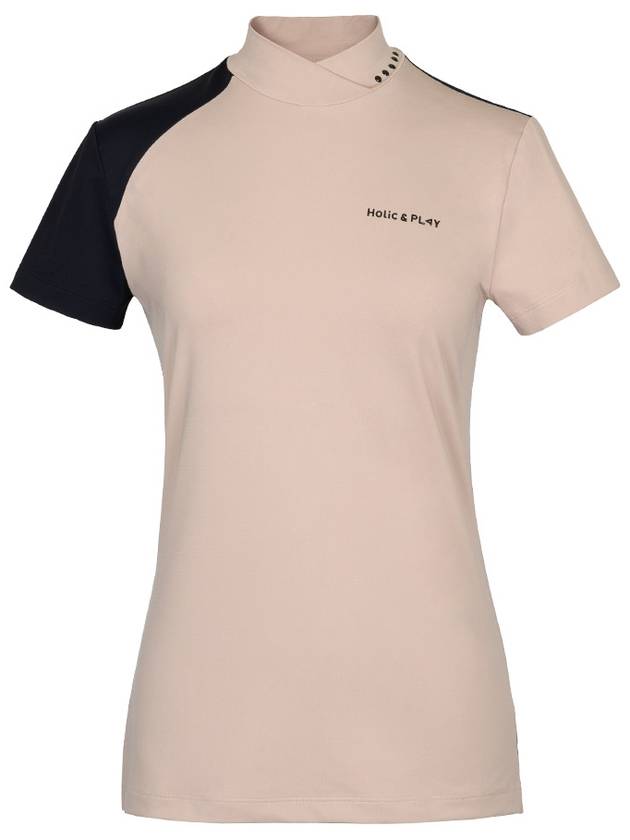 Uveil color variation high neck t-shirtHC2WTS004 - HOLIC&PLAY - BALAAN 5