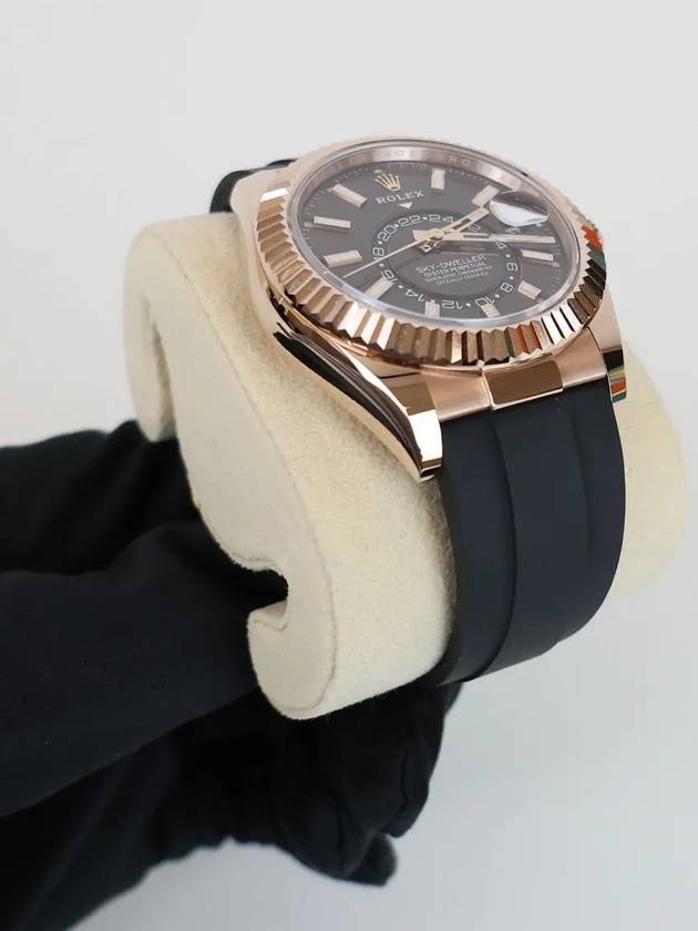 Skydweller Choco Rose Gold 42 336235 - ROLEX - BALAAN 3