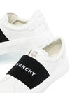 City Banding Logo Low Top Sneakers White - GIVENCHY - BALAAN 5