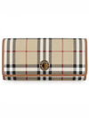 Vintage Check Flap Long Wallet Beige - BURBERRY - BALAAN 2