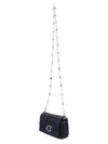 Miu Crystal Nappa Leather Crystal Mini Bag Black - MIU MIU - BALAAN 3