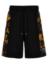 Watercolor Couture Sweet Shorts Black - VERSACE - BALAAN 1