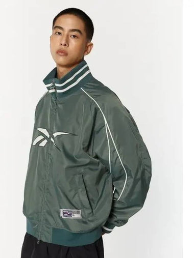 Vector Stadium Varsity Jacket Green - REEBOK - BALAAN 1