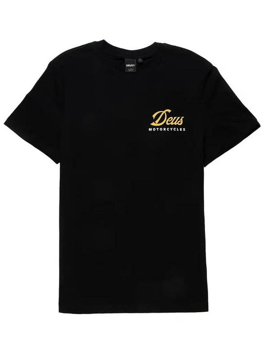 Deus Men s Ride Out Short Sleeve T Shirt Black DMS241663D BLK - DEUS EX MACHINA - BALAAN 1