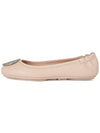 Minnie Leather Flat Pink - TORY BURCH - BALAAN 5