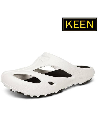 Shanti Slide Slippers White Black - KEEN - BALAAN 2