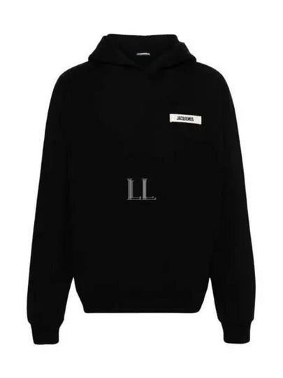 Le Gros Grain Hoodie Black - JACQUEMUS - BALAAN 2