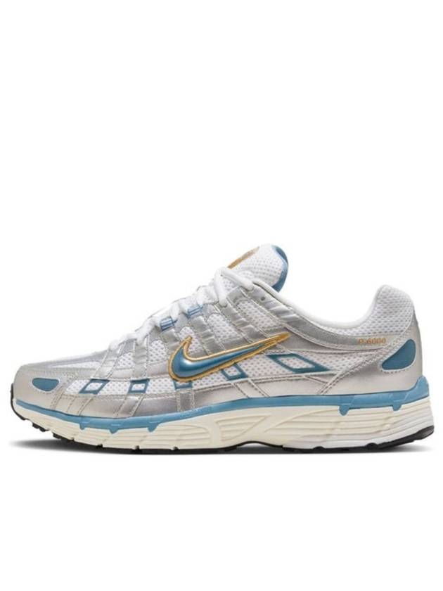 P 6000 Metallic Silver Pale Ivory Aegean Storm HJ7246 100 - NIKE - BALAAN 1