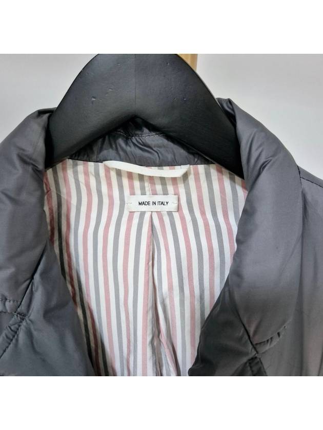 Thom Browne diagonal armband padded blazer jacket gray size 4 - MONCLER - BALAAN 3