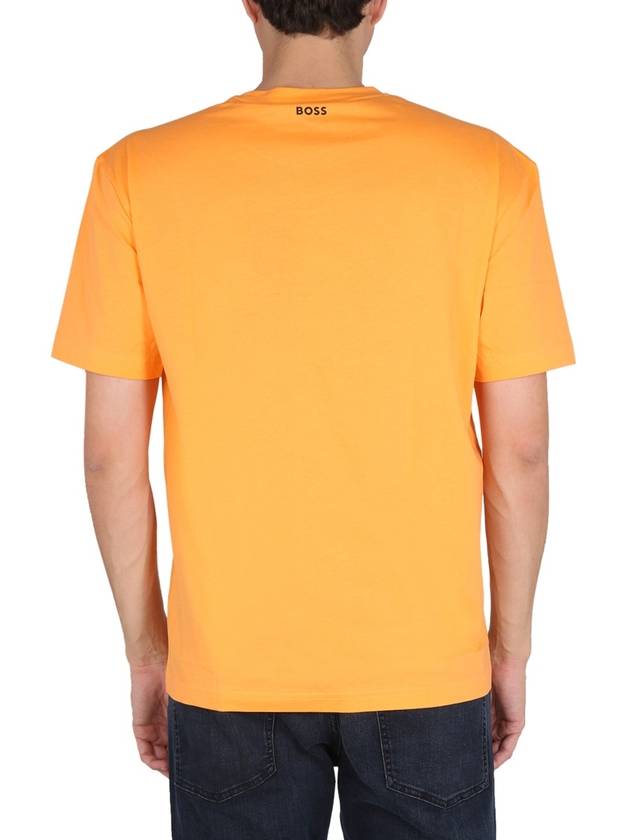 LOGO PRINT T-SHIRT - HUGO BOSS - BALAAN 3