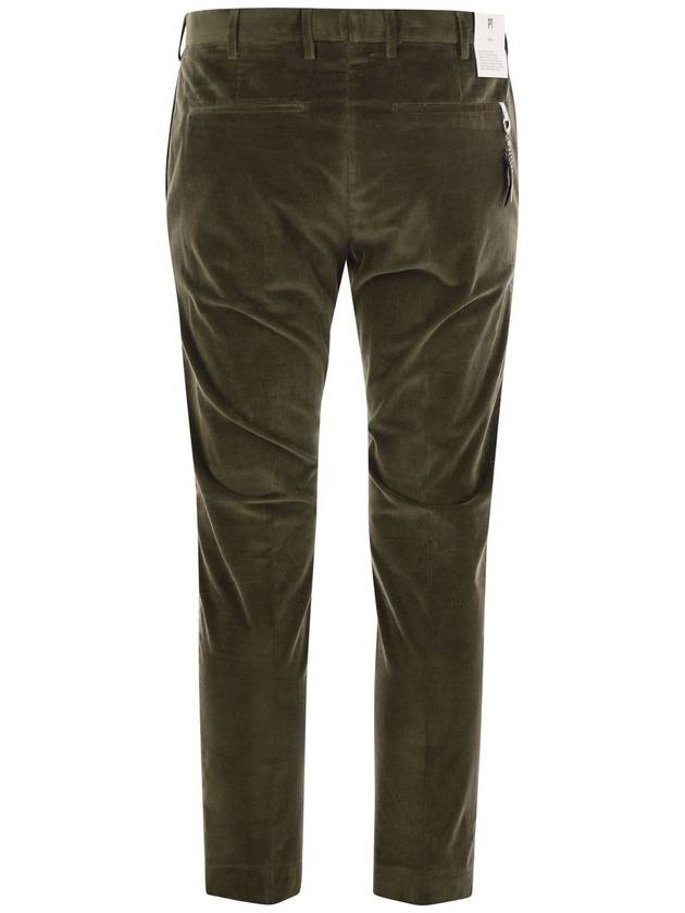 Velvet milleraies trousers - PT TORINO - BALAAN 2