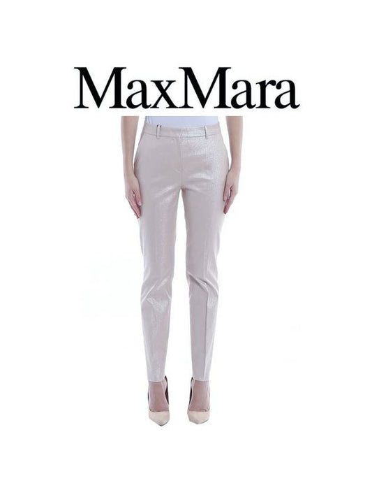 Women's ZANNATA Slim Pants 61310807600 001 - MAX MARA - BALAAN 1