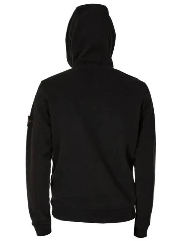 Garment Dyed Hoodie Black - STONE ISLAND - BALAAN 3